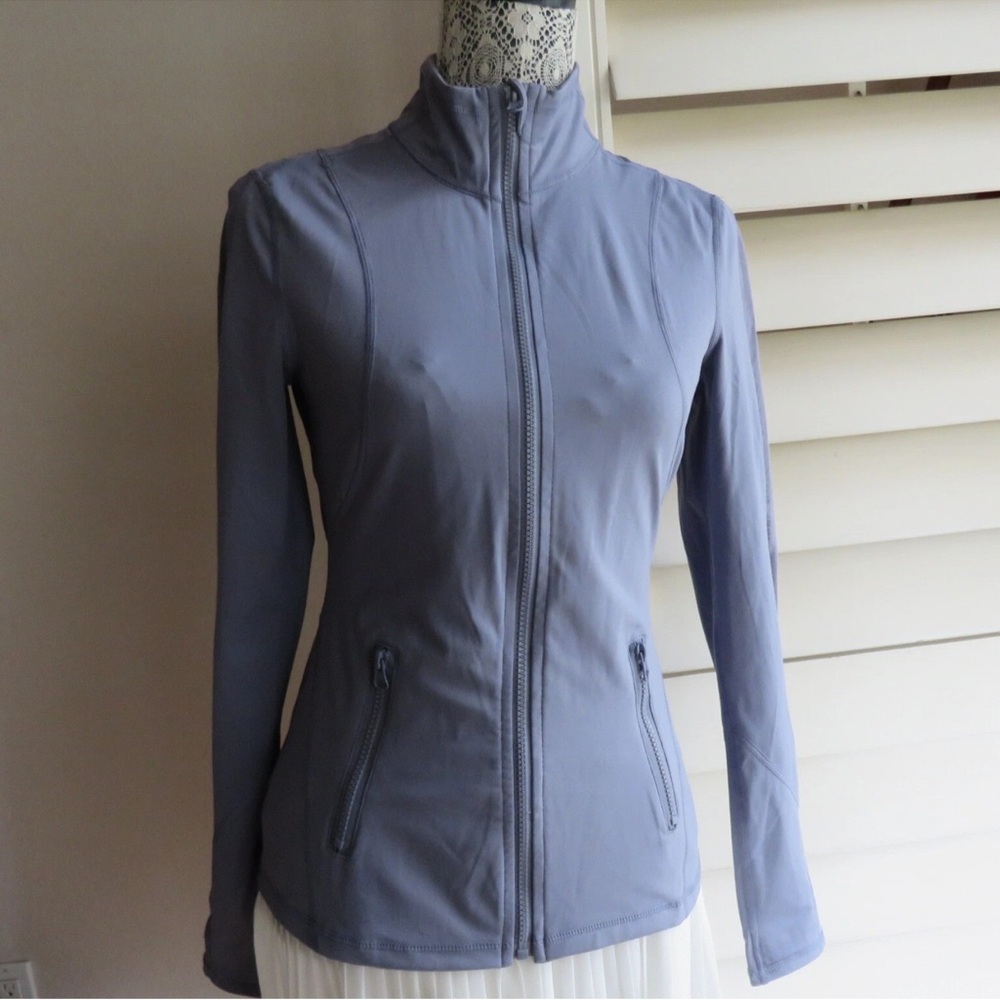 90 Degree By Reflex Stretch Pockets Full Zip Sports Dance Jacket  S  Women Mesh